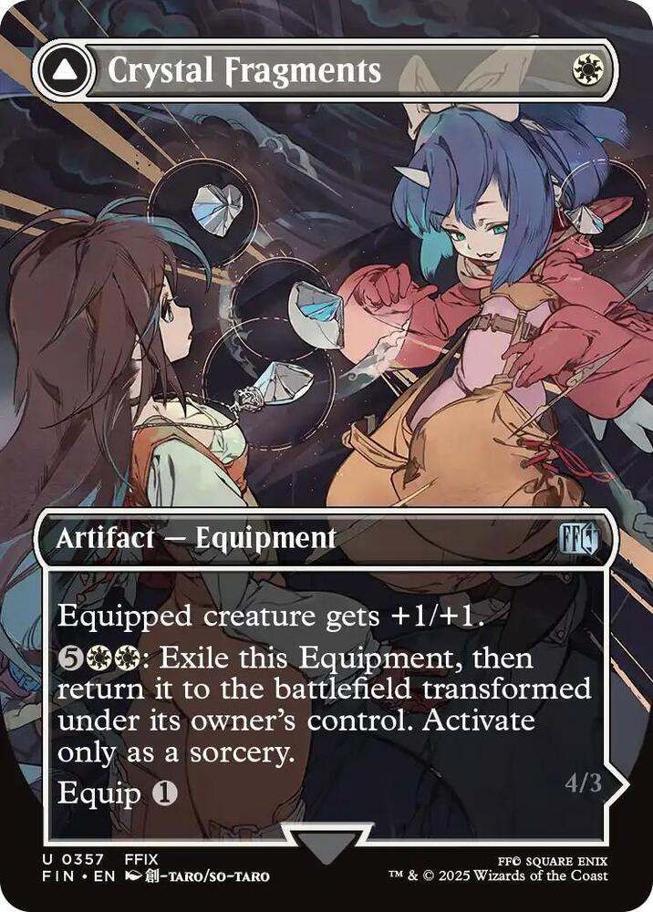 Crystal Fragments // Summon: Alexander - Borderless Crystal Fragments // Summon: Alexander - Borderless